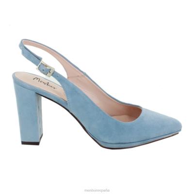 Menbur mujer ugliano 204L4584 tacones altos azul claro