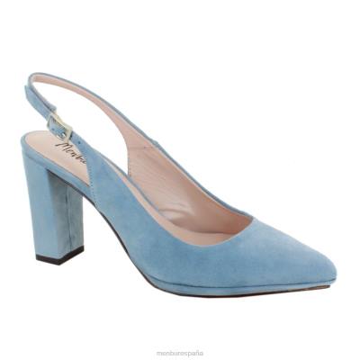 Menbur mujer ugliano 204L4584 tacones altos azul claro