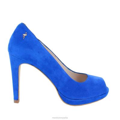 Menbur mujer ugovizza 204L966 tacones altos azul medio