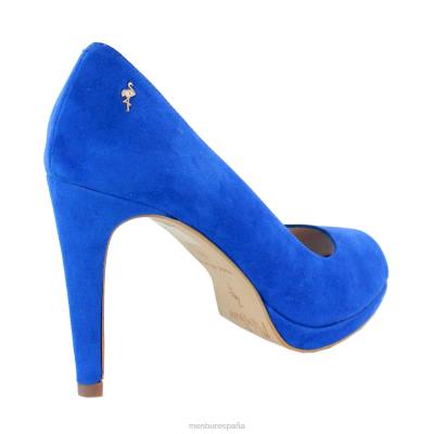 Menbur mujer ugovizza 204L966 tacones altos azul medio