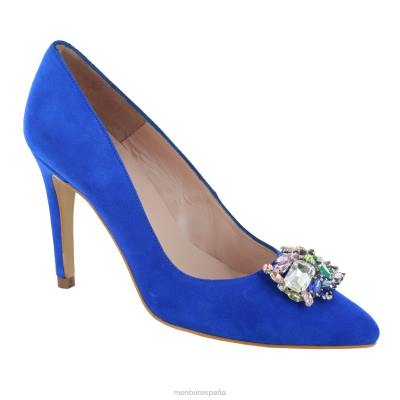 Menbur mujer ul 204L5239 tacones altos azul medio