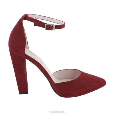 Menbur mujer ulasai 204L4353 tacones altos rojo