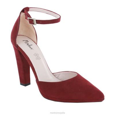 Menbur mujer ulasai 204L4353 tacones altos rojo