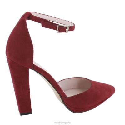 Menbur mujer ulasai 204L4353 tacones altos rojo