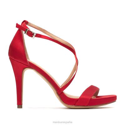 Menbur mujer ulmí 204L1109 tacones altos rojo