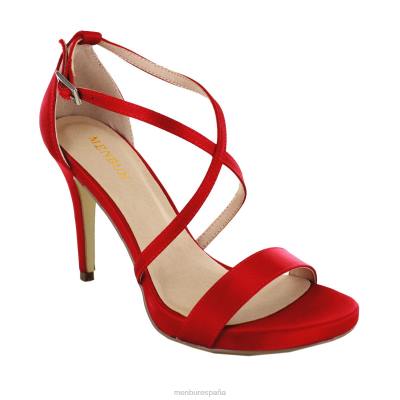 Menbur mujer ulmí 204L1109 tacones altos rojo