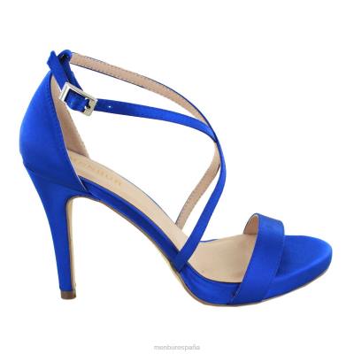 Menbur mujer ulmí 204L4565 tacones altos azul medio