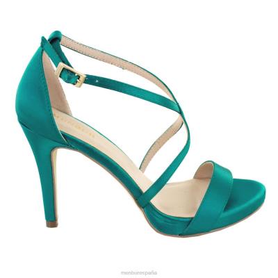 Menbur mujer ulmí 204L4567 tacones altos verde