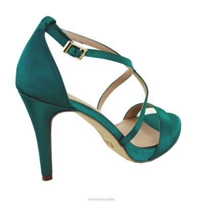 Menbur mujer ulmí 204L4567 tacones altos verde