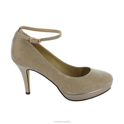 Menbur mujer umbretar 204L4779 tacones altos beige