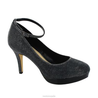 Menbur mujer umbretar 204L4780 tacones altos gris