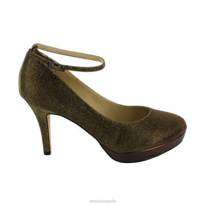 Menbur mujer umbretar 204L4781 tacones altos bronce