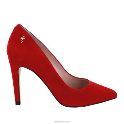 Menbur mujer uncinano 204L4220 tacones altos rojo