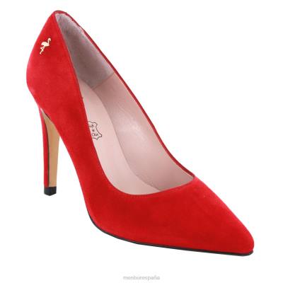 Menbur mujer uncinano 204L4220 tacones altos rojo