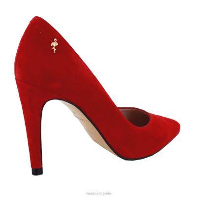 Menbur mujer uncinano 204L4220 tacones altos rojo