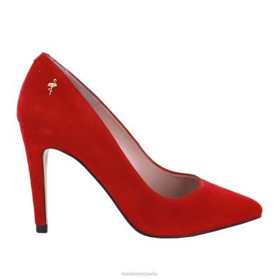 Menbur mujer uncinano 204L4220 tacones altos rojo