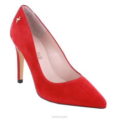 Menbur mujer uncinano 204L4220 tacones altos rojo