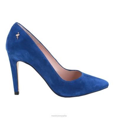 Menbur mujer uncinano 204L954 tacones altos azul oscuro