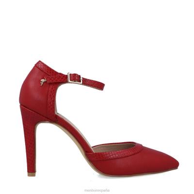 Menbur mujer urea 204L1549 tacones altos rojo