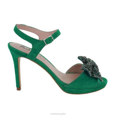 Menbur mujer uria 204L4258 tacones altos verde