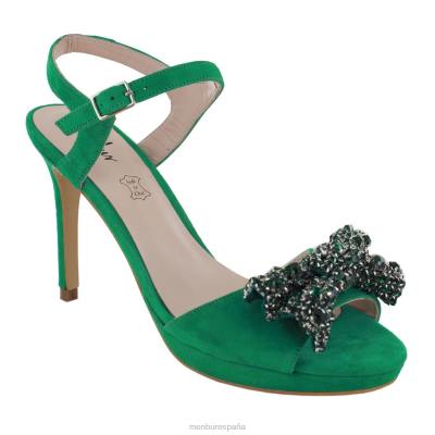 Menbur mujer uria 204L4258 tacones altos verde