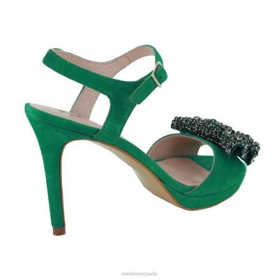 Menbur mujer uria 204L4258 tacones altos verde