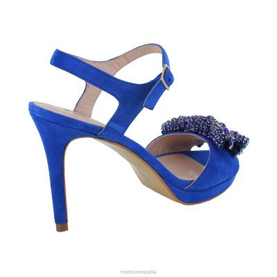 Menbur mujer uria 204L969 tacones altos azul medio