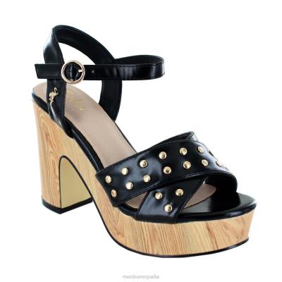 Menbur mujer usago 204L1414 tacones altos negro