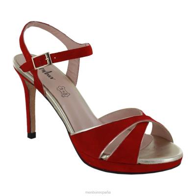 Menbur mujer usi 204L4260 tacones altos rojo