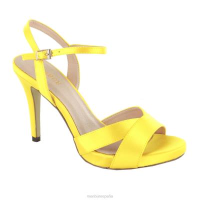 Menbur mujer ustica 204L4884 tacones altos amarillo