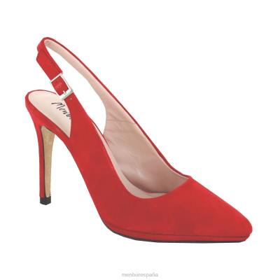 Menbur mujer uzano 204L1415 tacones altos rojo