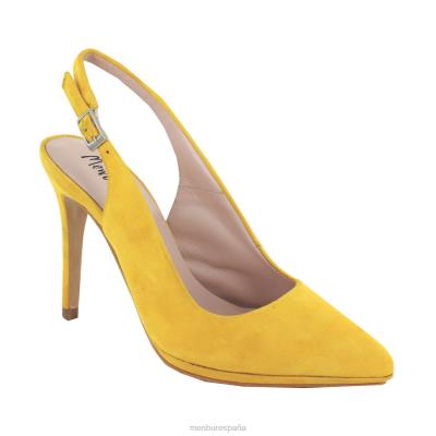 Menbur mujer uzano 204L5235 tacones altos amarillo