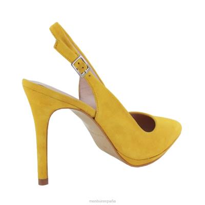 Menbur mujer uzano 204L5235 tacones altos amarillo