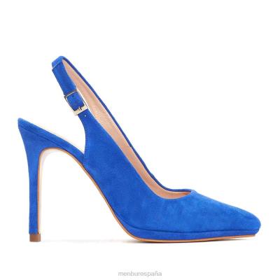 Menbur mujer uzano 204L5237 tacones altos azul medio