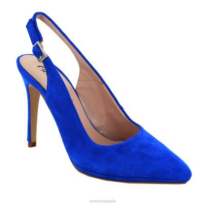 Menbur mujer uzano 204L5237 tacones altos azul medio