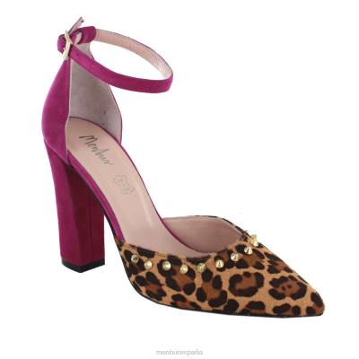 Menbur mujer valburga 204L1434 tacones altos Violeta