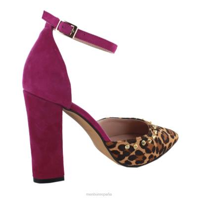 Menbur mujer valburga 204L1434 tacones altos Violeta