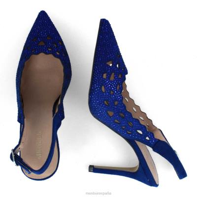 Menbur mujer valdaora 204L5215 tacones altos azul medio