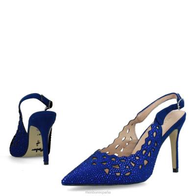 Menbur mujer valdaora 204L5215 tacones altos azul medio