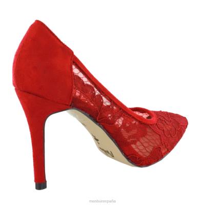 Menbur mujer valdurna 204L5213 tacones altos rojo