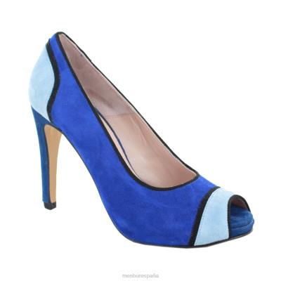 Menbur mujer valentino 204L5260 tacones altos azul oscuro