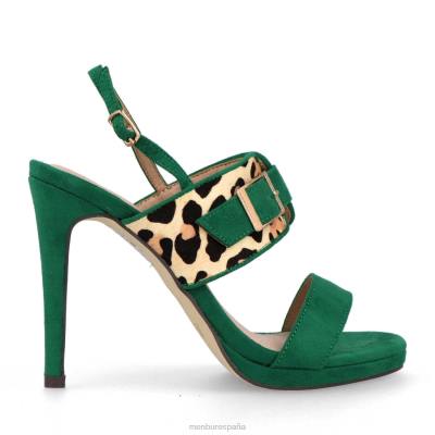 Menbur mujer valicelardi 204L4309 tacones altos verde