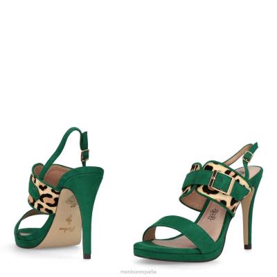 Menbur mujer valicelardi 204L4309 tacones altos verde