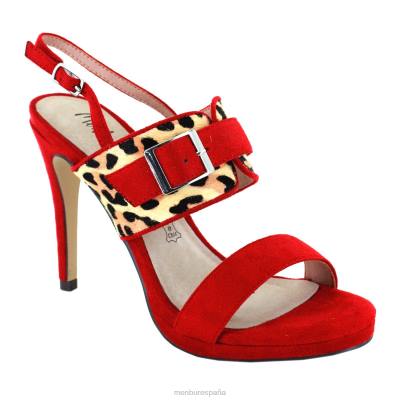 Menbur mujer valicelardi 204L993 tacones altos rojo