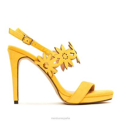 Menbur mujer vallerano 204L1044 tacones altos amarillo