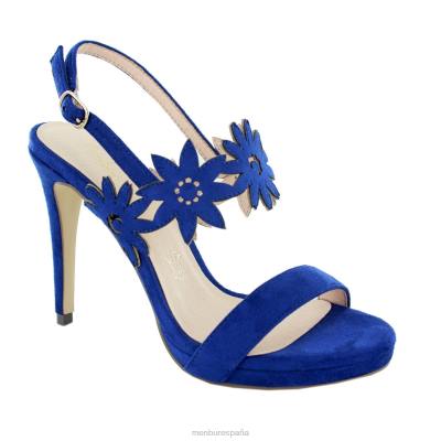 Menbur mujer vallerano 204L4414 tacones altos azul medio