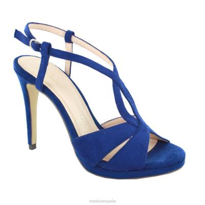 Menbur mujer vallinfante 204L4423 tacones altos azul medio