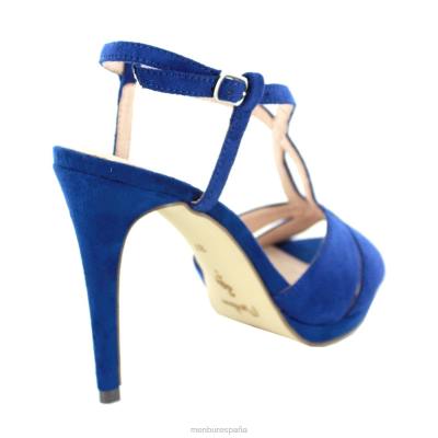 Menbur mujer vallinfante 204L4423 tacones altos azul medio