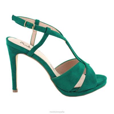 Menbur mujer vallinfante 204L4424 tacones altos verde