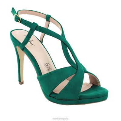 Menbur mujer vallinfante 204L4424 tacones altos verde